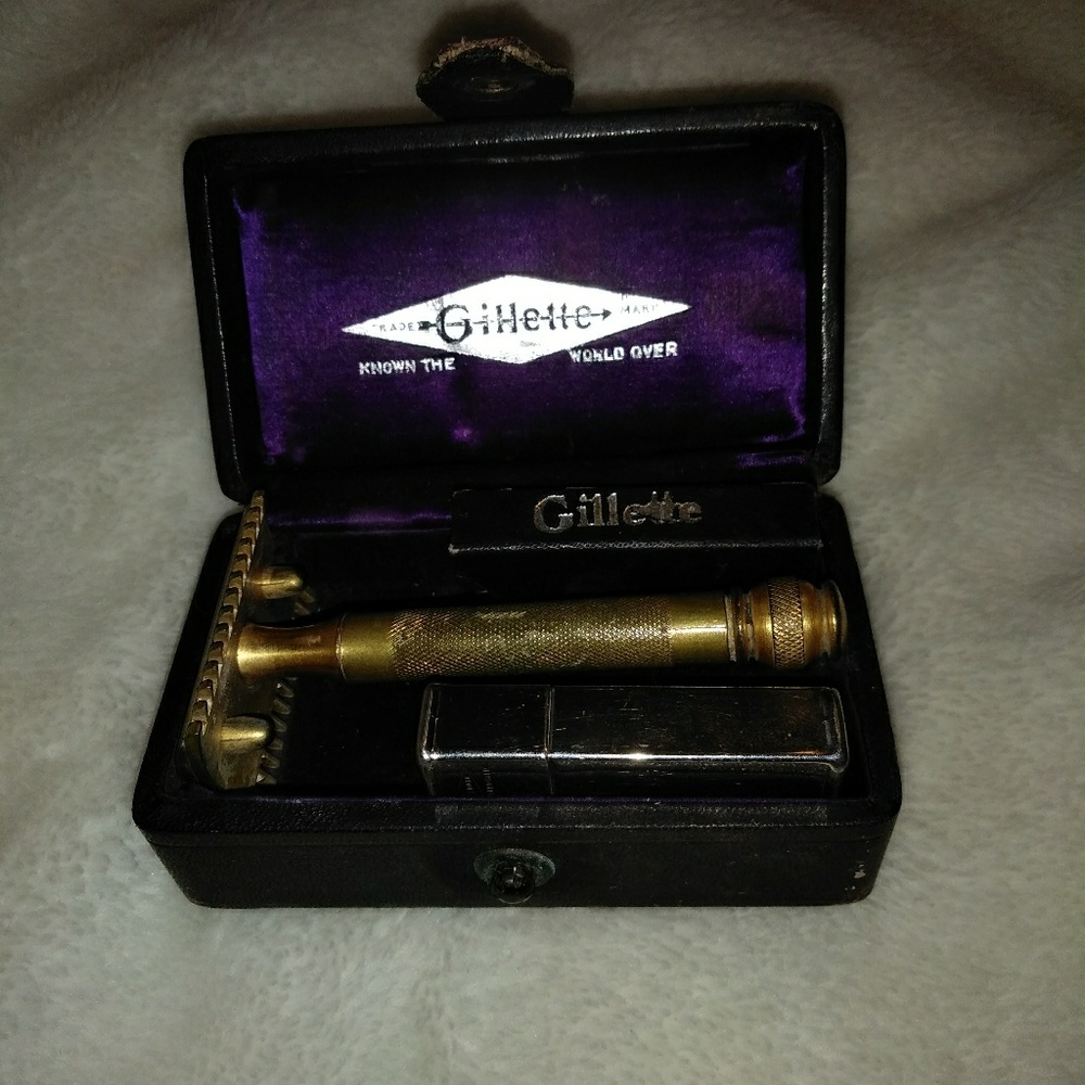 Very old Gillette safety razor